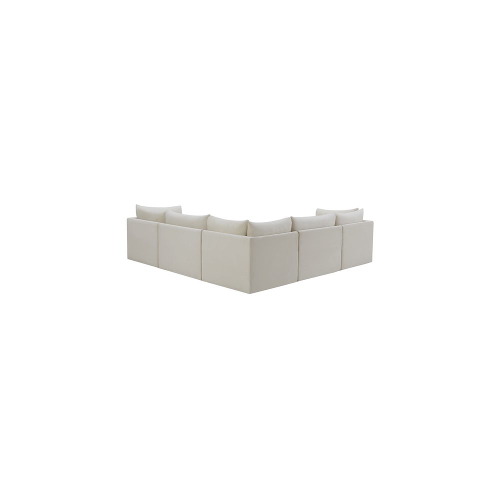 Jacob Cream Velvet Modular Sectional