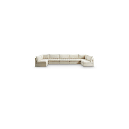 Jacob Cream Velvet Modular Sectional