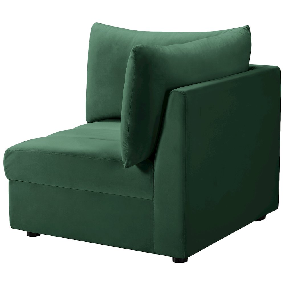 Jacob Green Velvet Corner