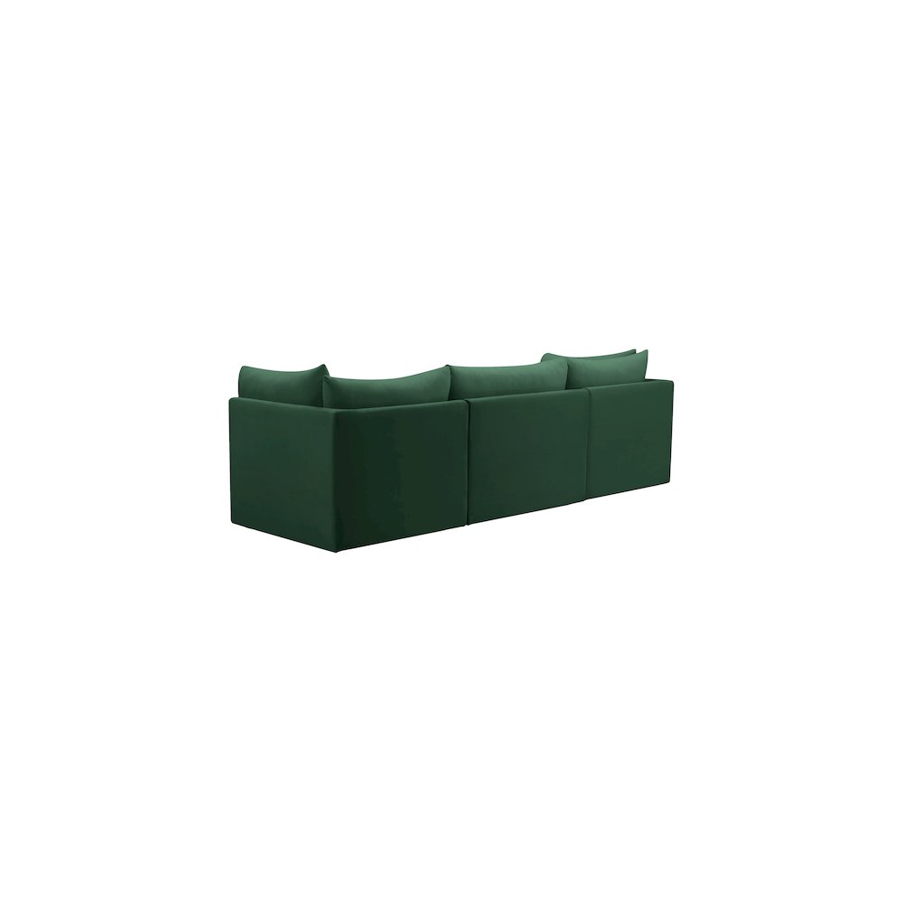 Jacob Green Velvet Modular Sofa