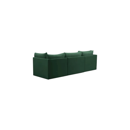 Jacob Green Velvet Modular Sofa