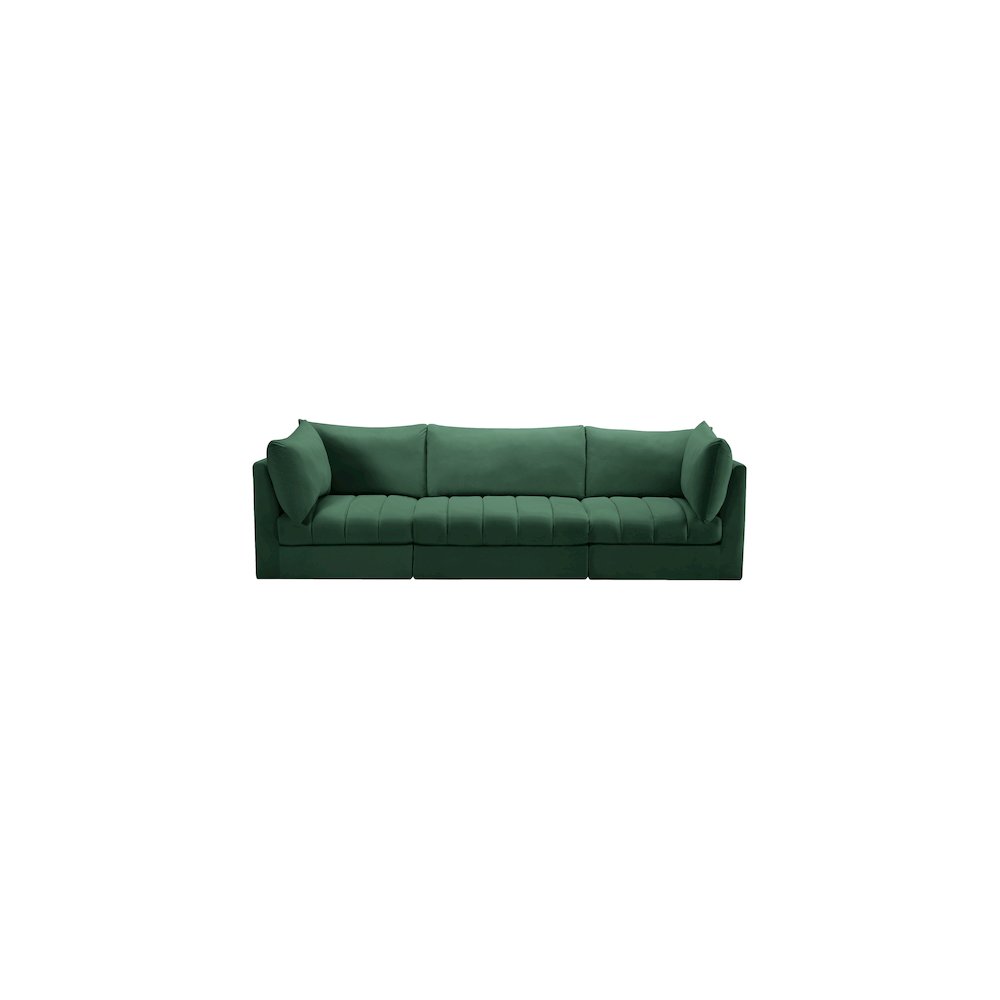 Jacob Green Velvet Modular Sofa
