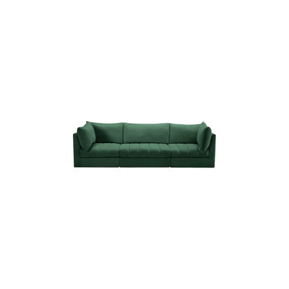 Jacob Green Velvet Modular Sofa