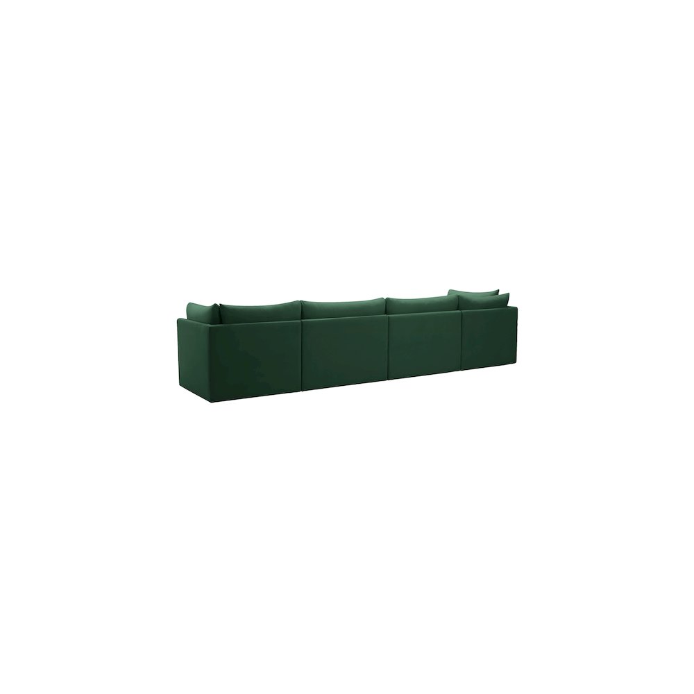 Jacob Green Velvet Modular Sofa