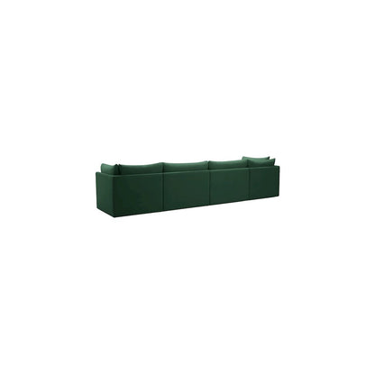 Jacob Green Velvet Modular Sofa