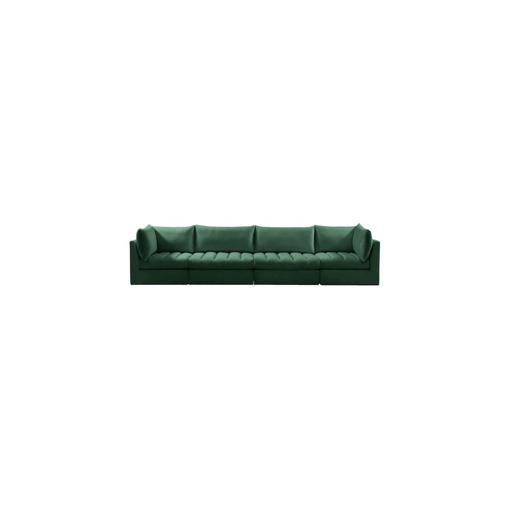 Jacob Green Velvet Modular Sofa