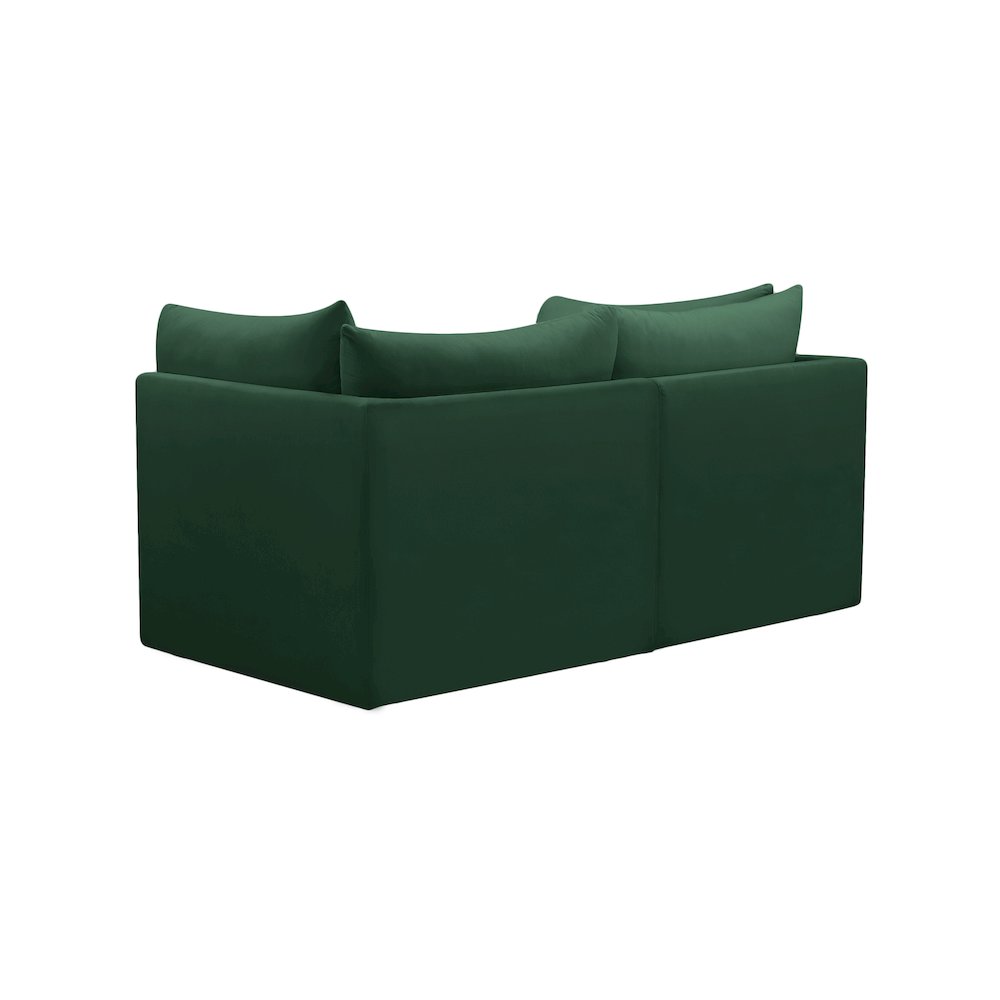 Jacob Green Velvet Modular Sofa