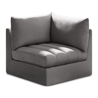 Jacob Grey Velvet Corner