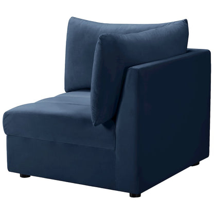 Jacob Navy Velvet Corner