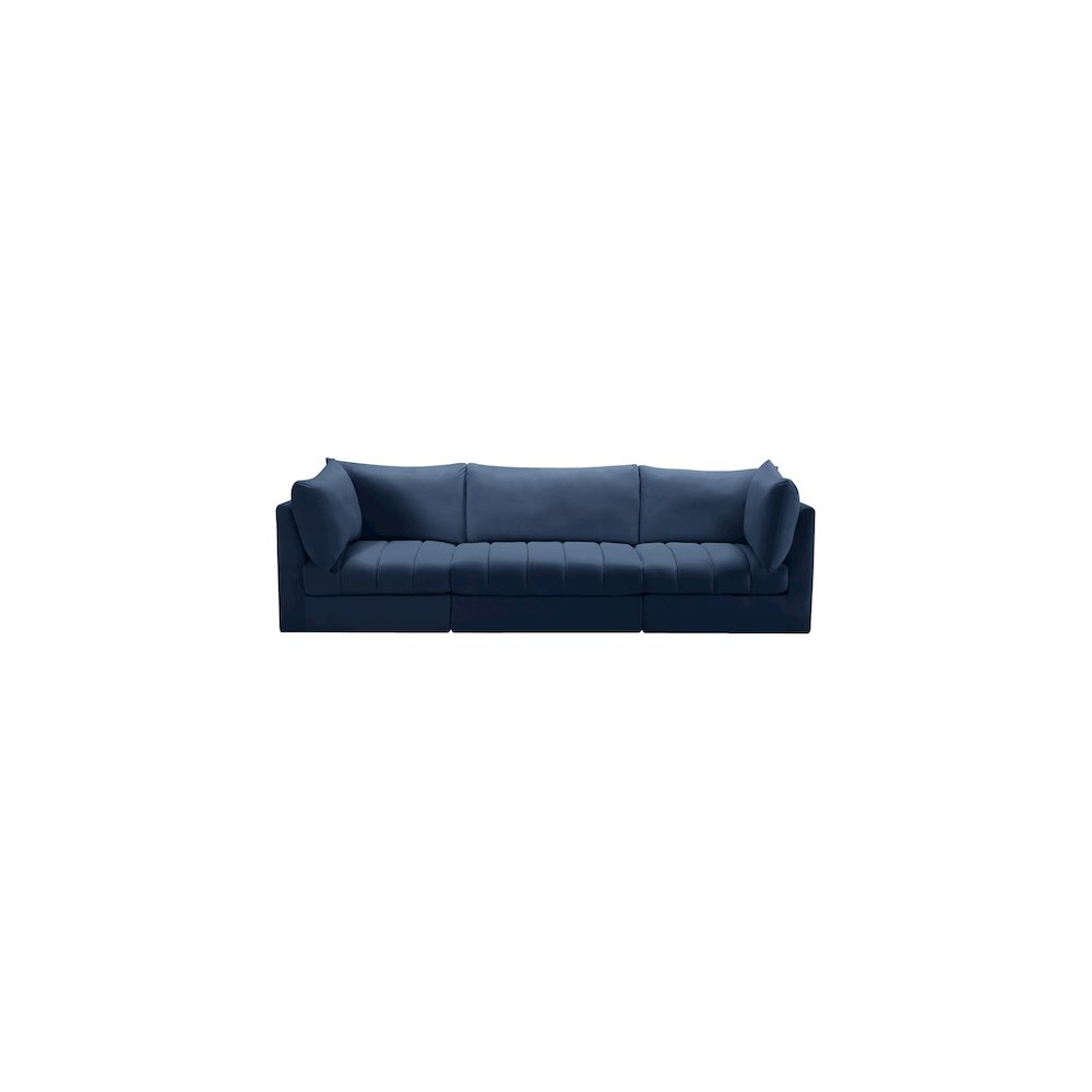 Jacob Navy Velvet Modular Sofa