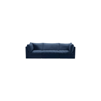 Jacob Navy Velvet Modular Sofa