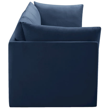 Jacob Navy Velvet Modular Sofa