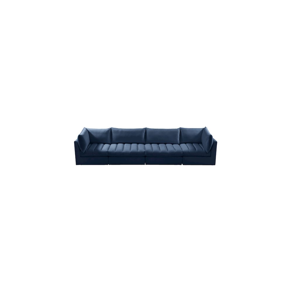 Jacob Navy Velvet Modular Sofa