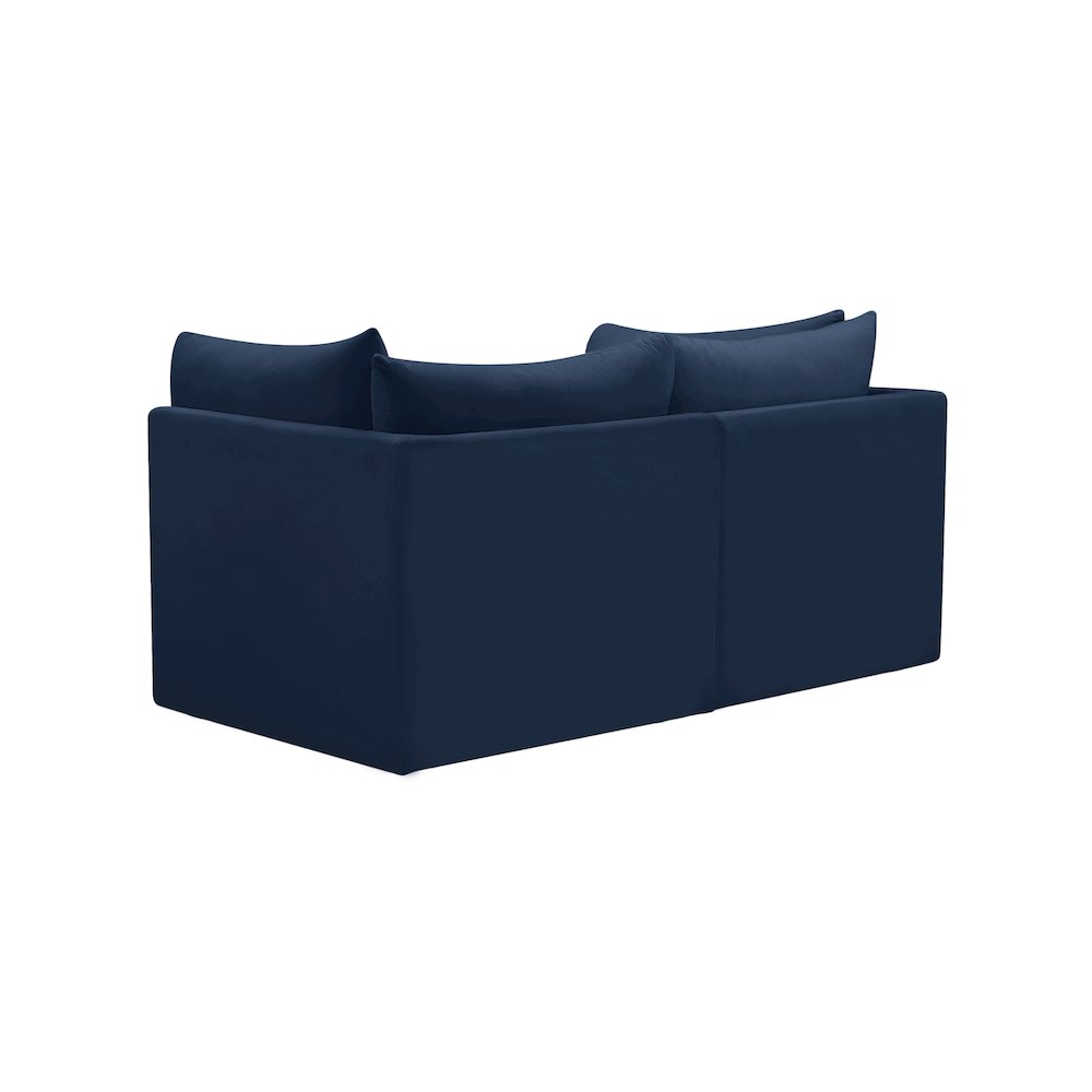 Jacob Navy Velvet Modular Sofa