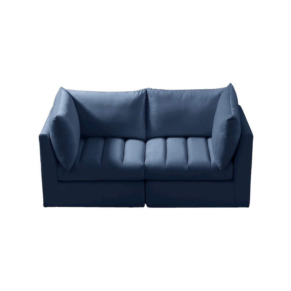 Jacob Navy Velvet Modular Sofa