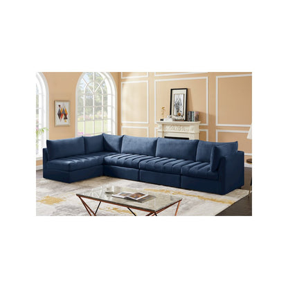 Jacob Navy Velvet Modular Sectional
