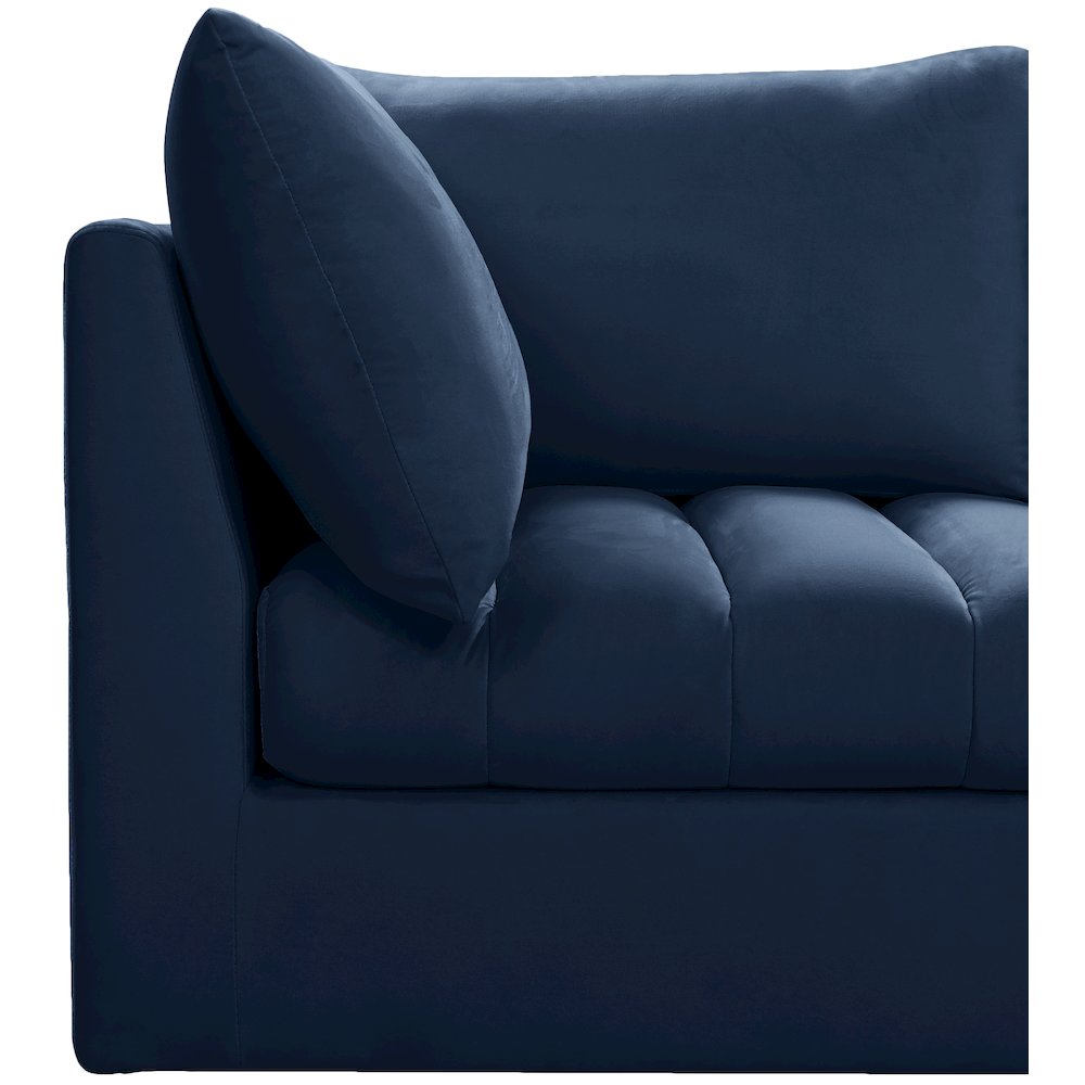 Jacob Navy Velvet Modular Sectional