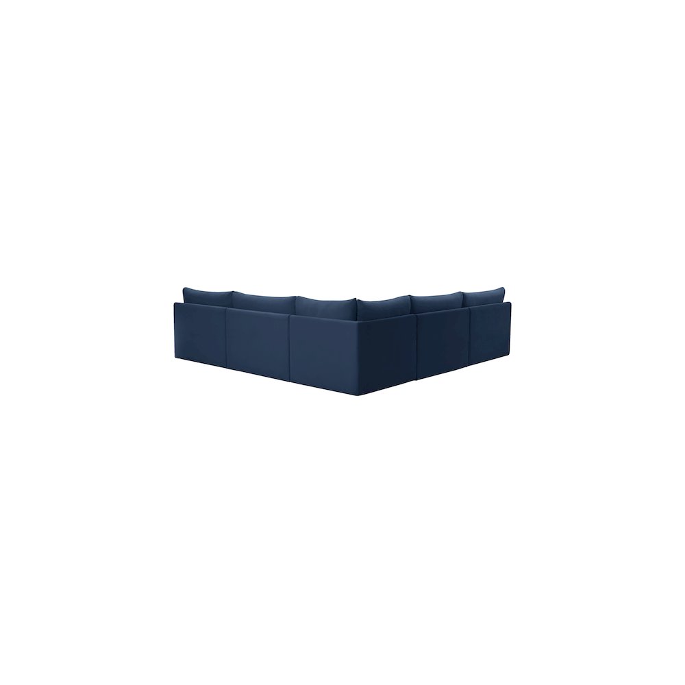 Jacob Navy Velvet Modular Sectional
