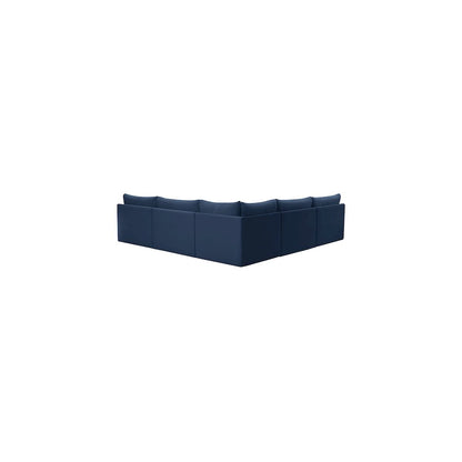 Jacob Navy Velvet Modular Sectional