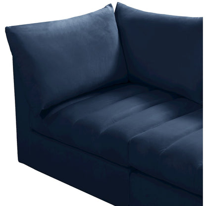 Jacob Navy Velvet Modular Sectional