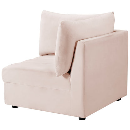 Jacob Pink Velvet Corner