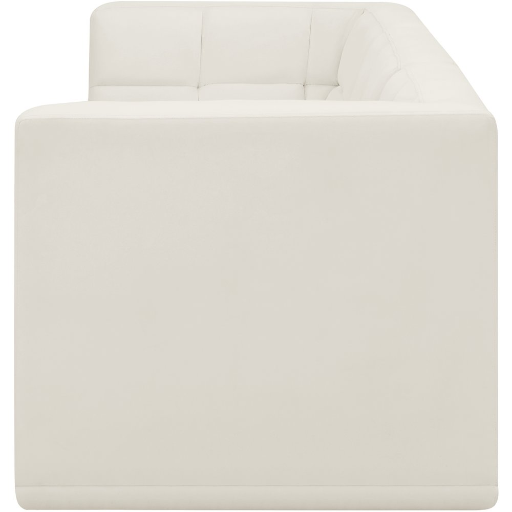 Relax Cream Velvet Modular Sofa