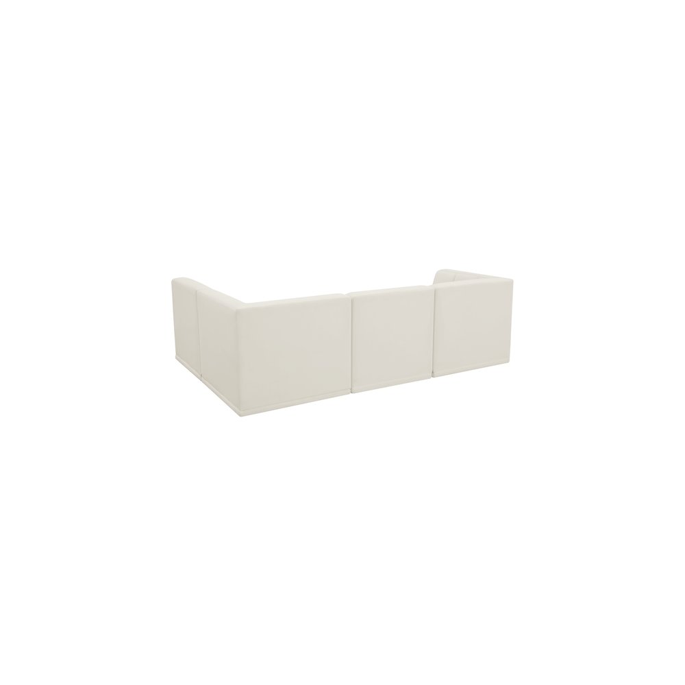 Relax Cream Velvet Modular Sectional