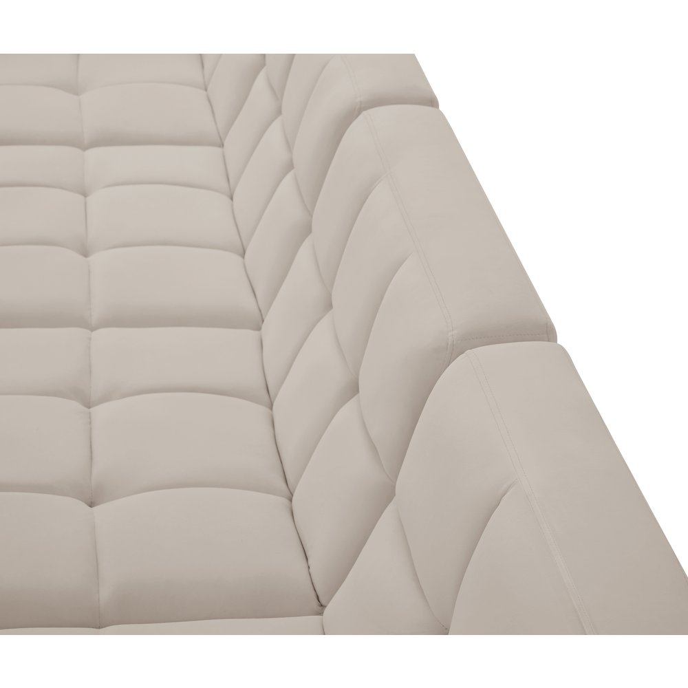 Relax Cream Velvet Modular Sectional