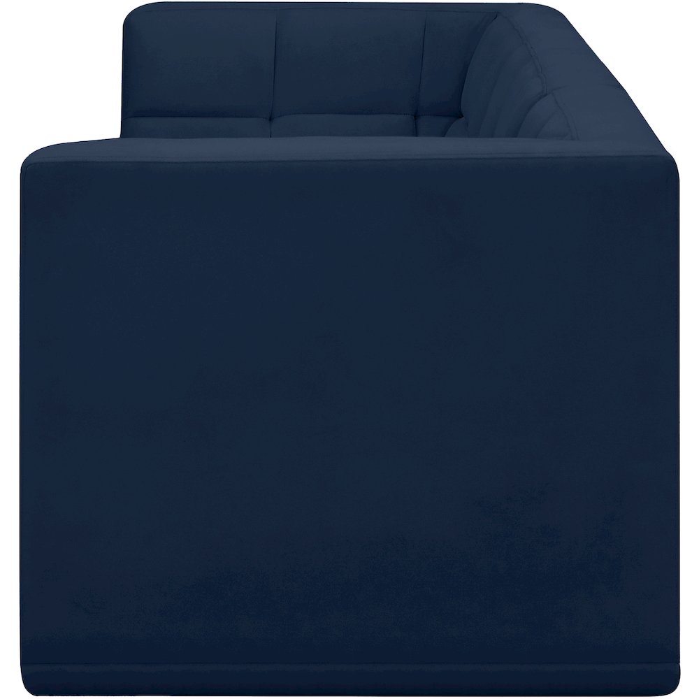 Relax Navy Velvet Modular Sofa