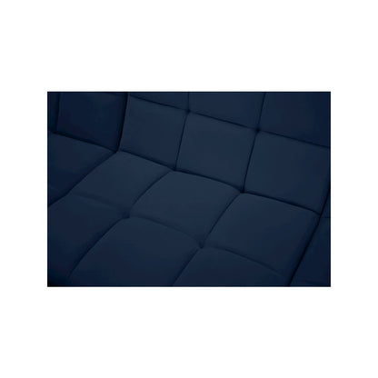 Relax Navy Velvet Modular Sectional