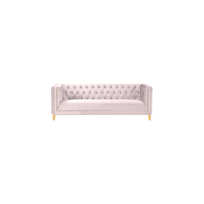 Michelle Pink Velvet Sofa