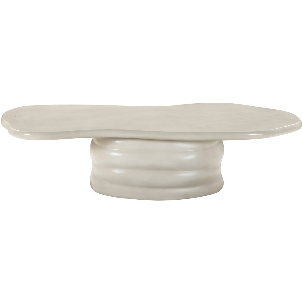 Branna Taupe Concrete Indoor/Outdoor Coffee Table