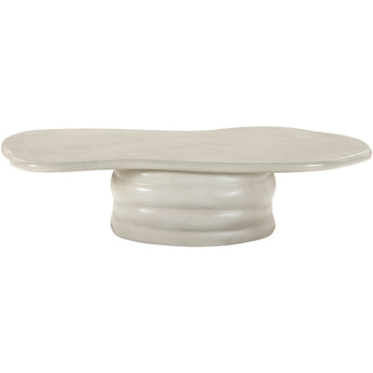 Branna Taupe Concrete Indoor/Outdoor Coffee Table