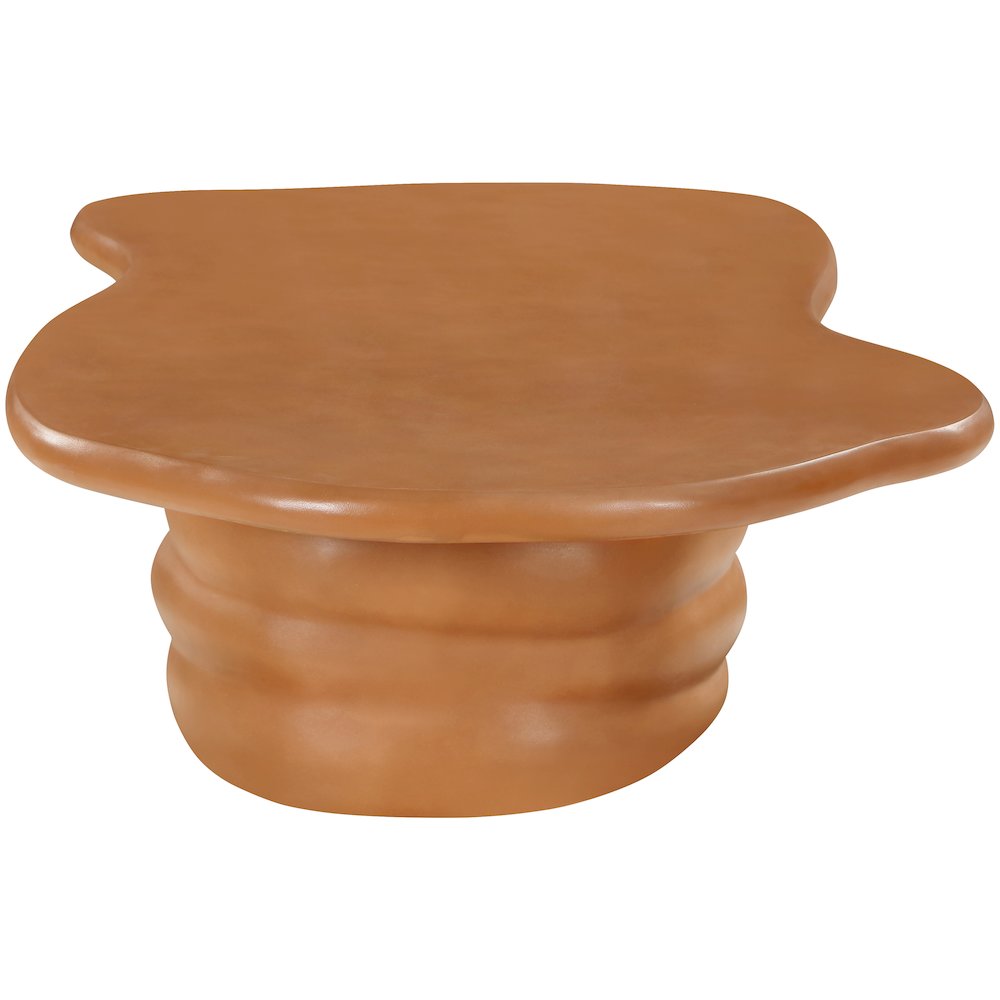 Branna Terracotta Concrete Indoor/Outdoor Coffee Table