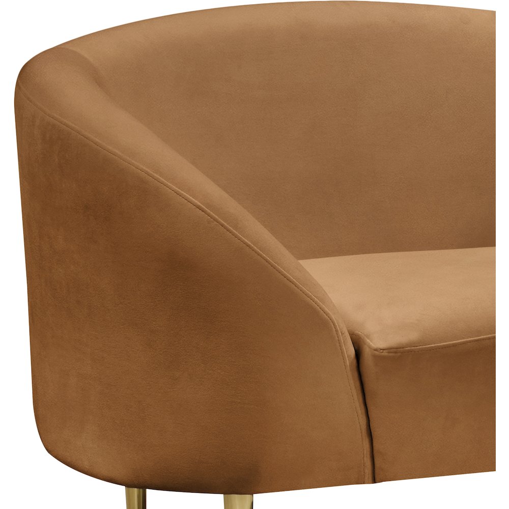 Ritz Saddle Velvet Chair