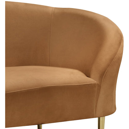 Ritz Saddle Velvet Chair