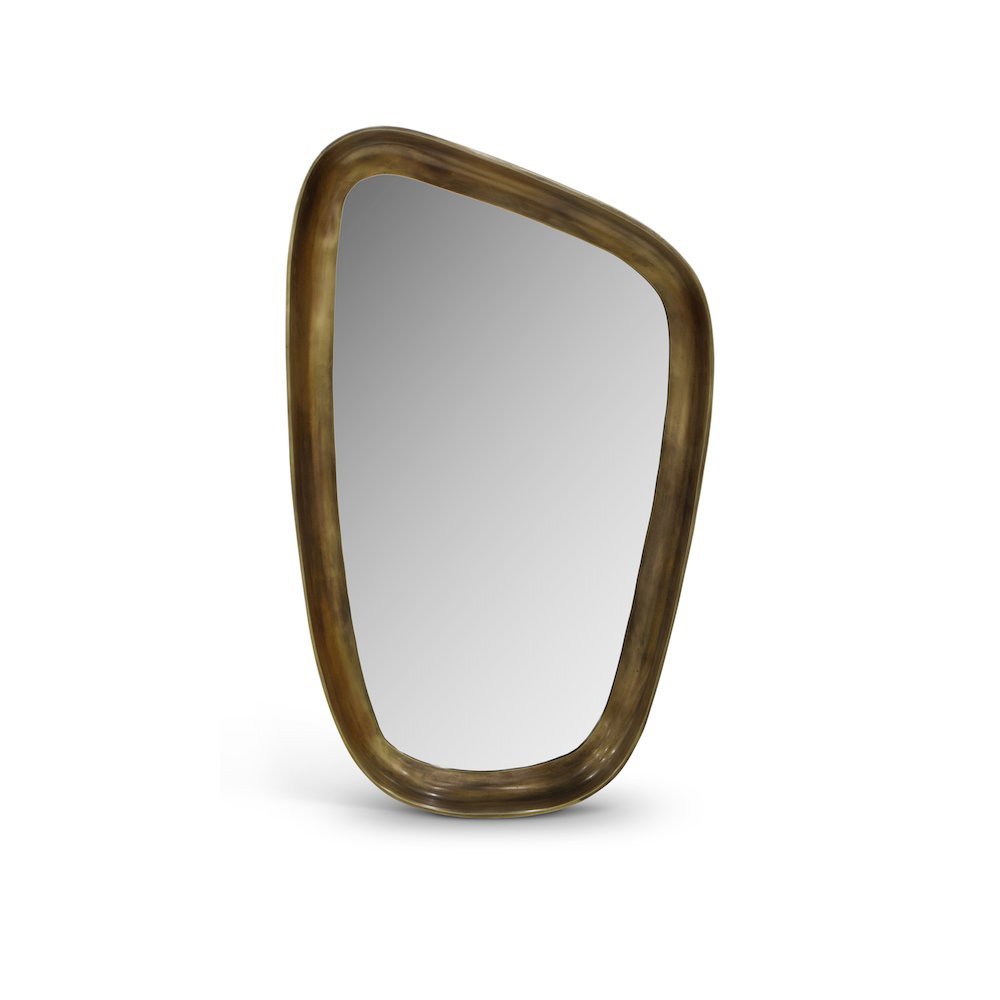 Auberge Brass Mirror