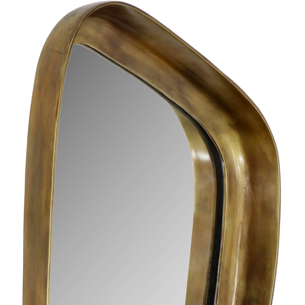 Auberge Brass Mirror