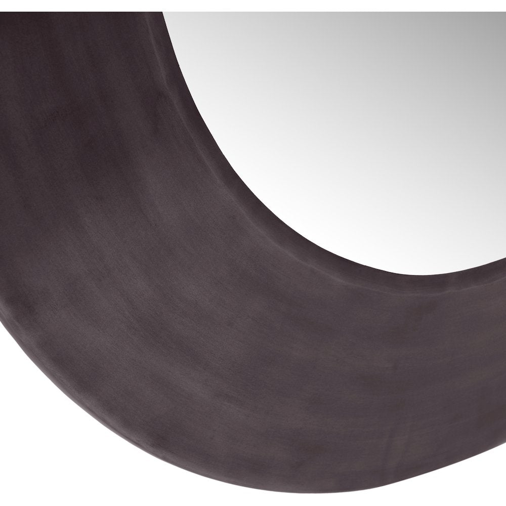 Sphere Black Iron Mirror