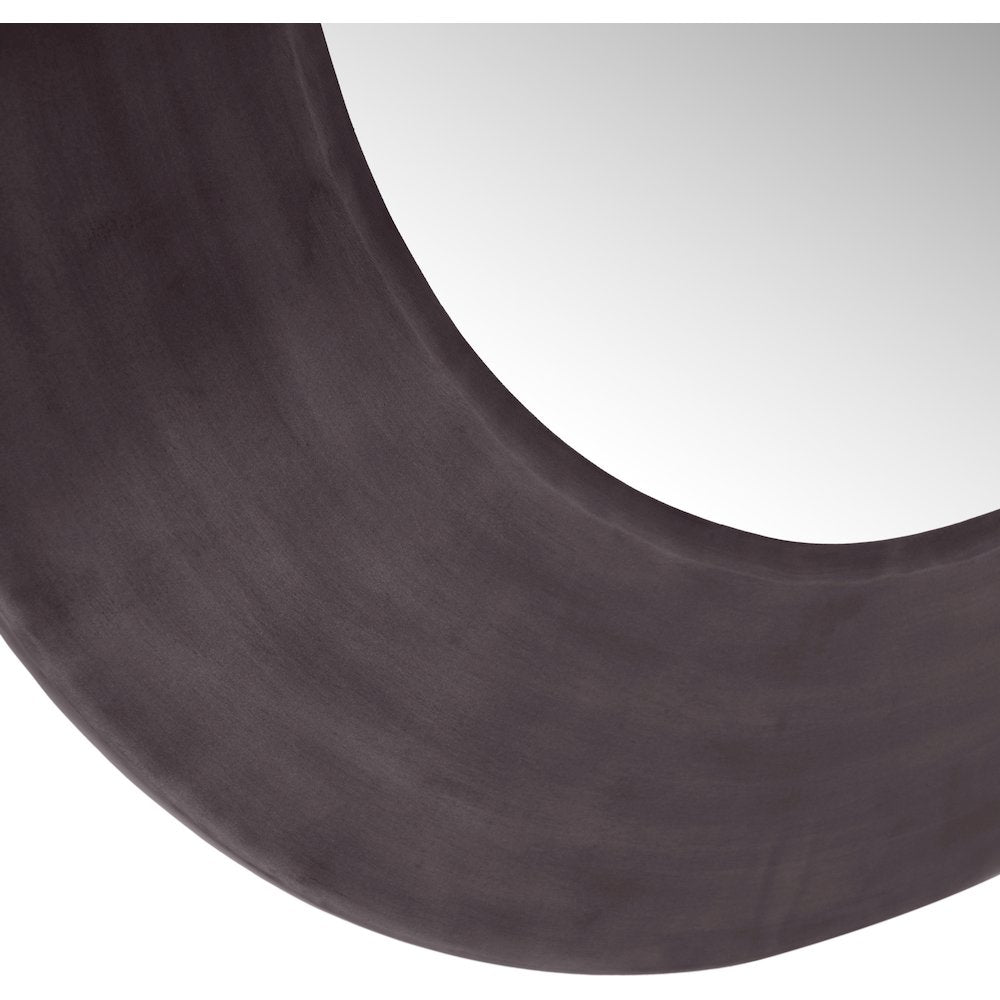 Sphere Black Iron Mirror