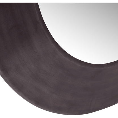 Sphere Black Iron Mirror