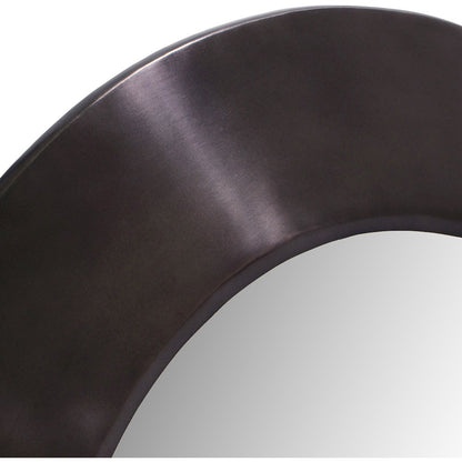 Sphere Black Iron Mirror