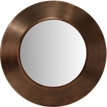 Sphere Brown Iron Mirror