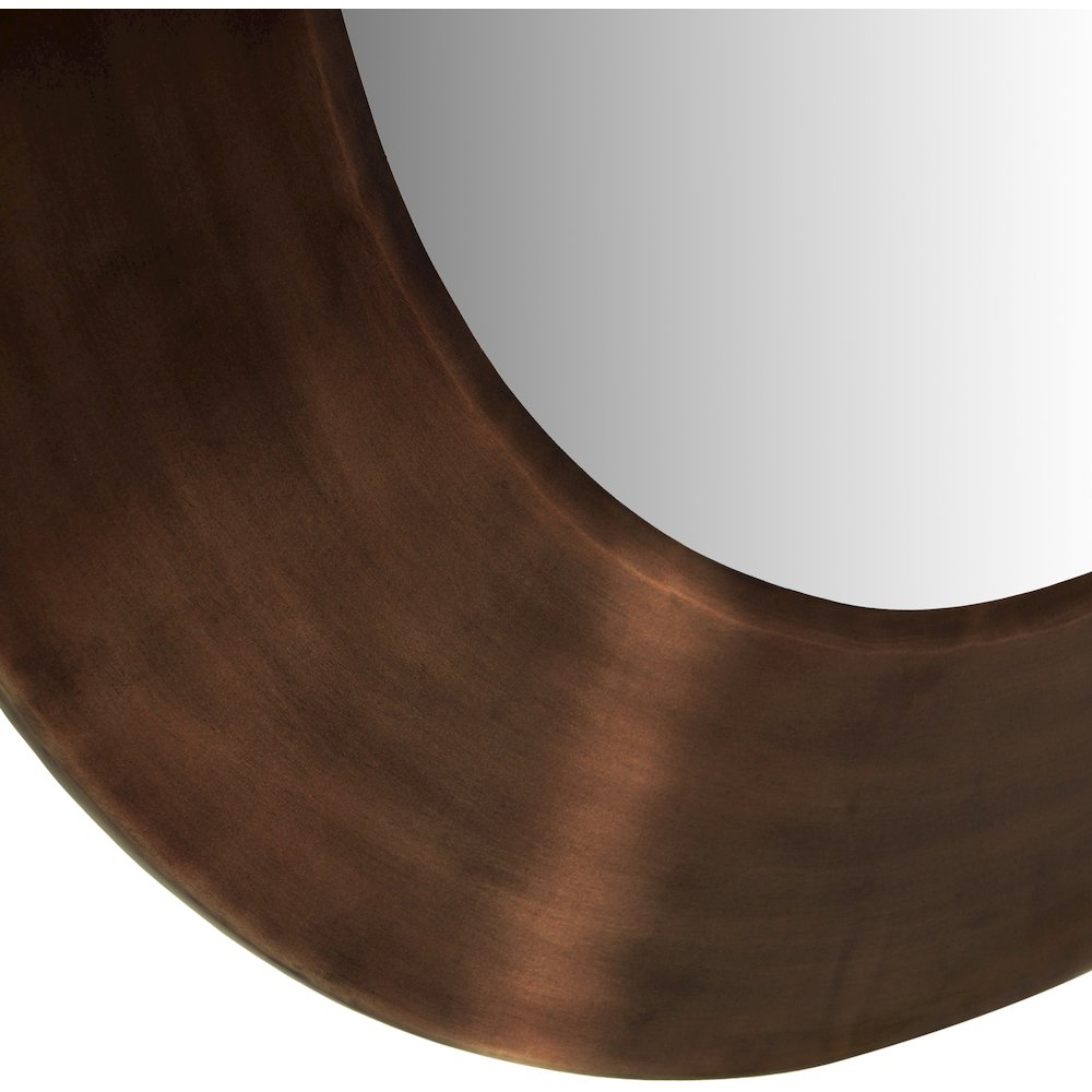 Sphere Brown Iron Mirror