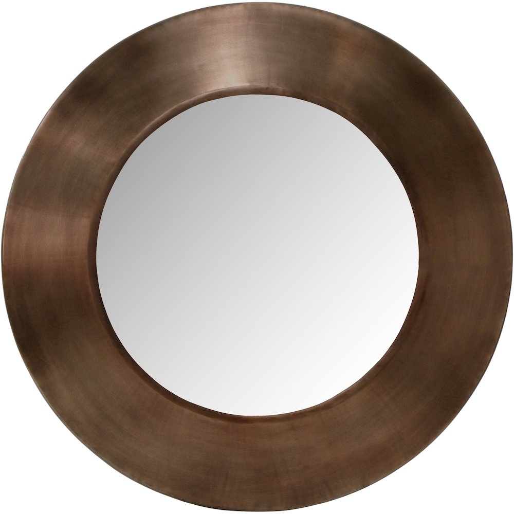 Sphere Brown Iron Mirror