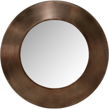 Sphere Brown Iron Mirror