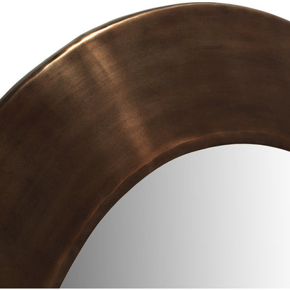Sphere Brown Iron Mirror
