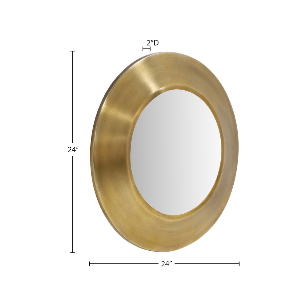 Sphere Gold Iron Mirror