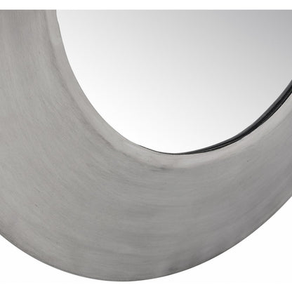 Sphere Silver Iron Mirror