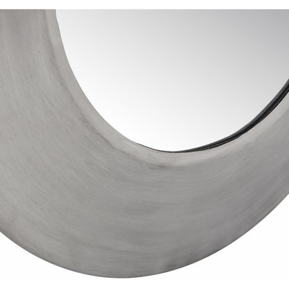 Sphere Silver Iron Mirror